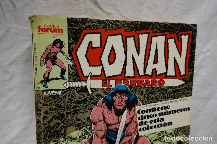 C&oacute;mics: CONAN EL B&Aacute;RBARO. LOTE DE 6 TOMOS. FORUM - Foto 16