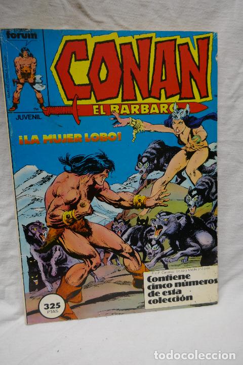 C&oacute;mics: CONAN EL B&Aacute;RBARO. LOTE DE 6 TOMOS. FORUM - Foto 19