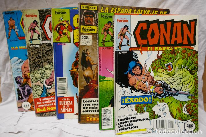 C&oacute;mics: CONAN EL B&Aacute;RBARO. LOTE DE 6 TOMOS. FORUM - Foto 1
