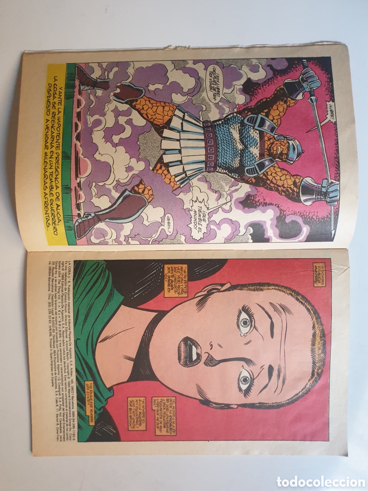C&oacute;mics: LA COSA N&deg;6. ED. FORUM - Foto 3