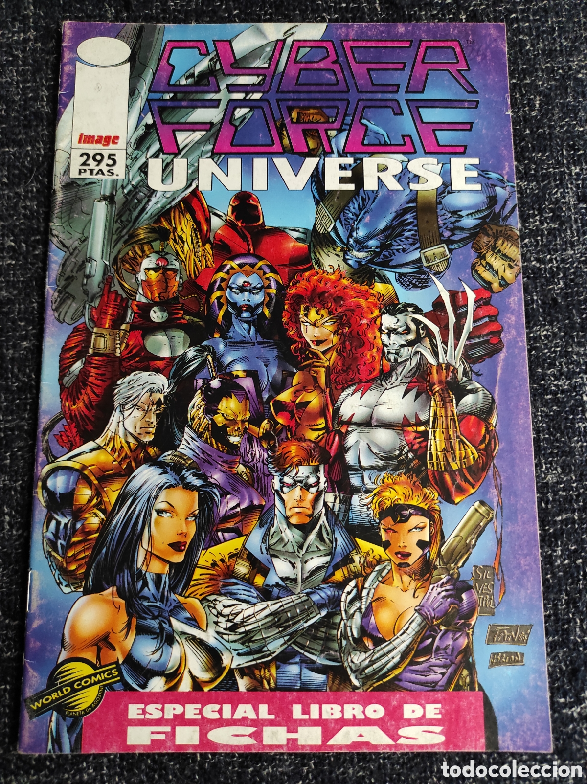 C&oacute;mics: CYBER FORCE UNIVERSE, ESPECIAL LIBRO DE FICHAS ( IMAGE ) - Foto 1