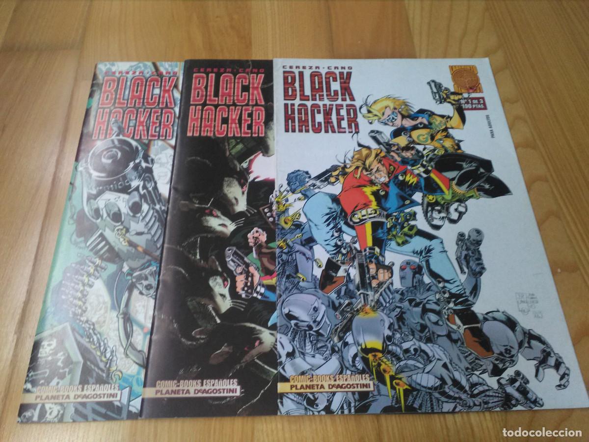 C&oacute;mics: Comic FORUM Laberinto Black Hacker 1 al 3 coleccion completa - Foto 1