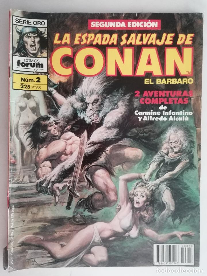 C&oacute;mics: LA ESPADA SALVAJE DE CONAN EL BARBARO, N&ordm; 2 - Foto 1