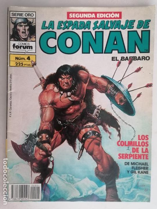 C&oacute;mics: LA ESPADA SALVAJE DE CONAN EL BARBARO, N&ordm; 4 - Foto 1