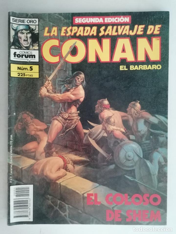 C&oacute;mics: LA ESPADA SALVAJE DE CONAN EL BARBARO, N&ordm; 5 - Foto 1