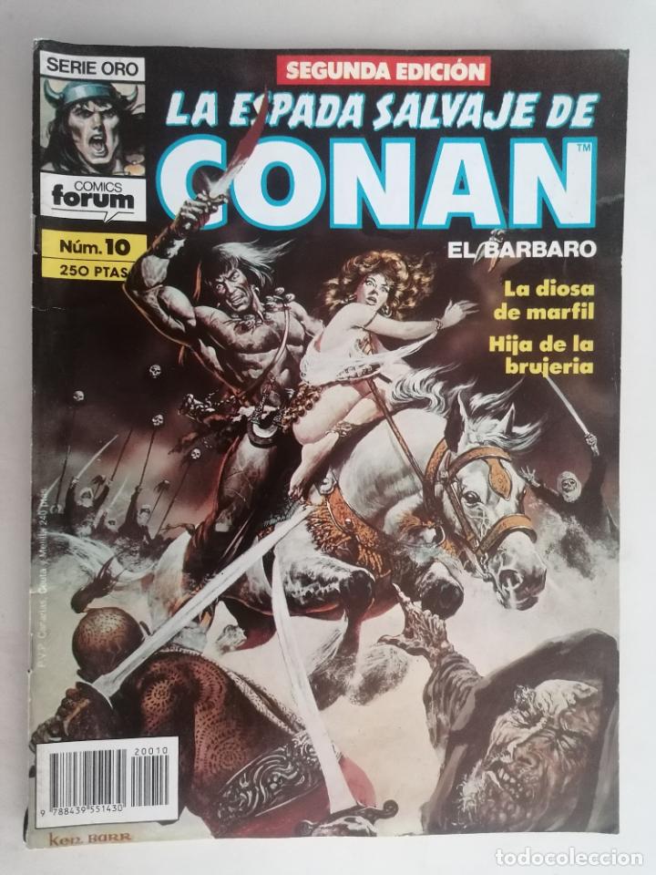 C&oacute;mics: LA ESPADA SALVAJE DE CONAN EL BARBARO, N&ordm; 10 - Foto 1