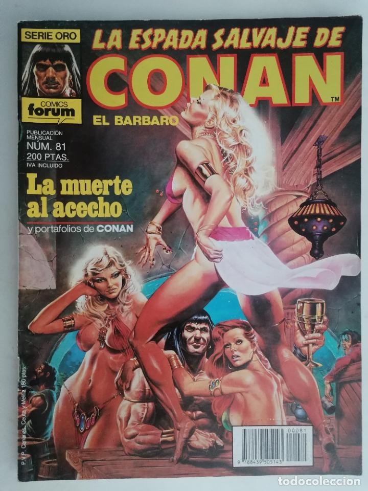 C&oacute;mics: LA ESPADA SALVAJE DE CONAN EL BARBARO, N&ordm; 81 - Foto 1