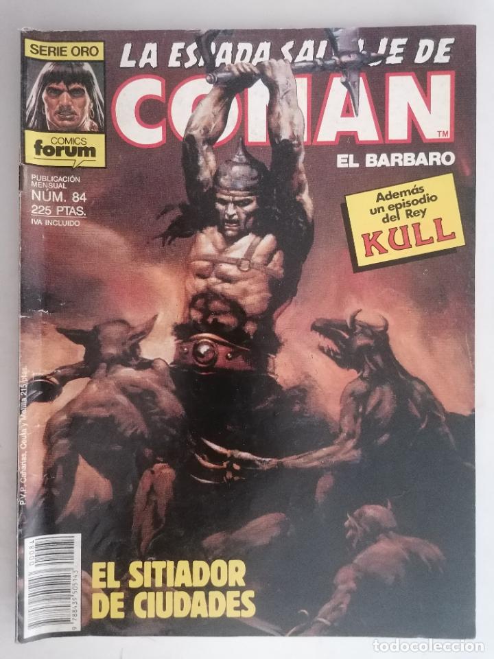 C&oacute;mics: LA ESPADA SALVAJE DE CONAN EL BARBARO, N&ordm; 84 - Foto 1