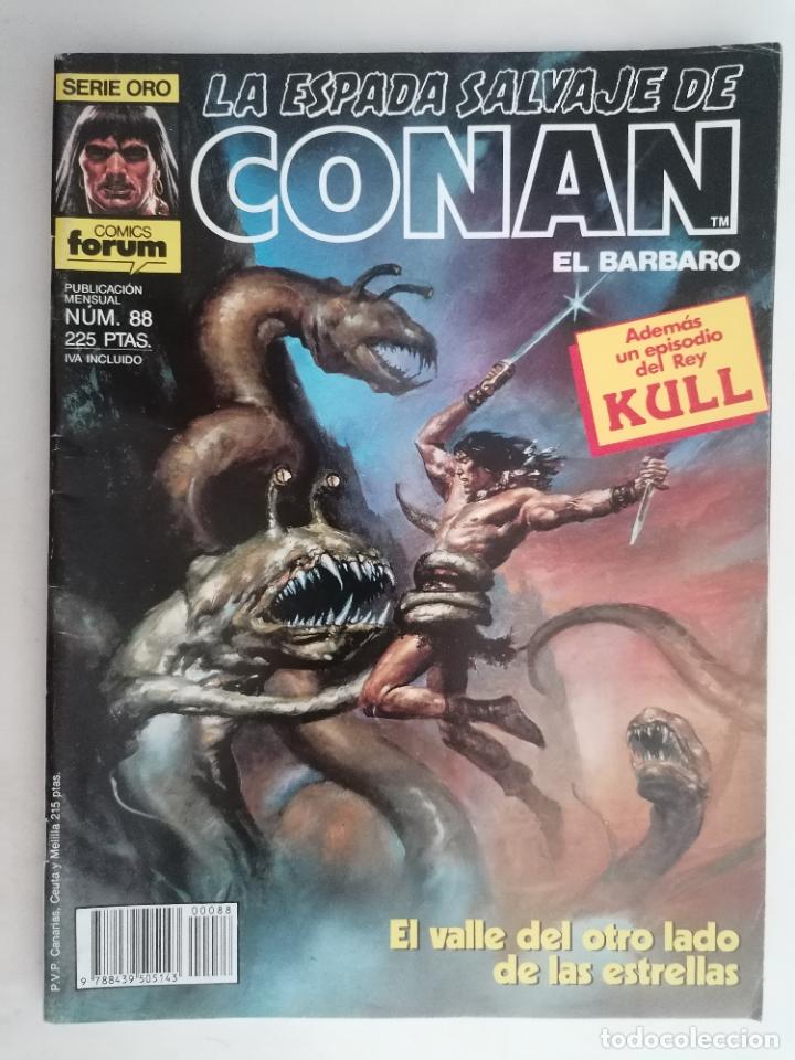 C&oacute;mics: LA ESPADA SALVAJE DE CONAN EL BARBARO, N&ordm; 88 - Foto 1