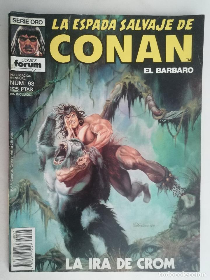 C&oacute;mics: LA ESPADA SALVAJE DE CONAN EL BARBARO, N&ordm; 93 - Foto 1