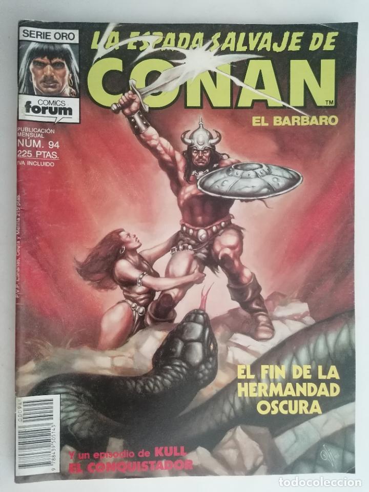 C&oacute;mics: LA ESPADA SALVAJE DE CONAN EL BARBARO, N&ordm; 94 - Foto 1