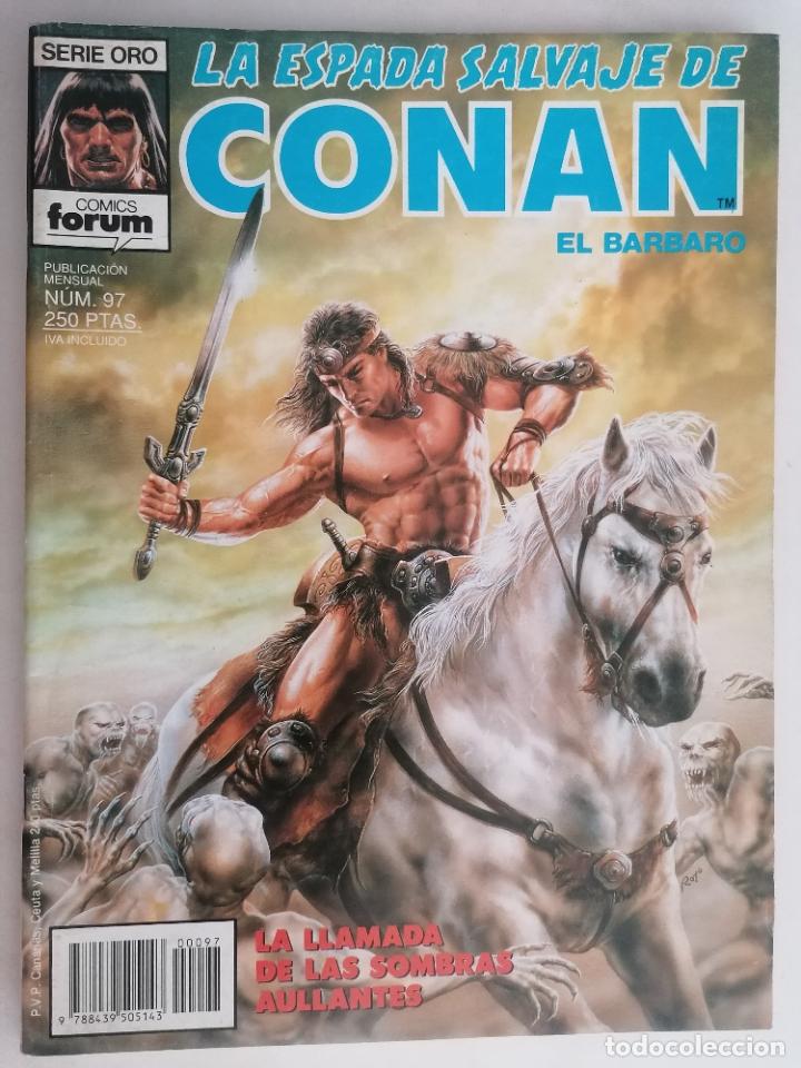 C&oacute;mics: LA ESPADA SALVAJE DE CONAN EL BARBARO, N&ordm; 97 - Foto 1
