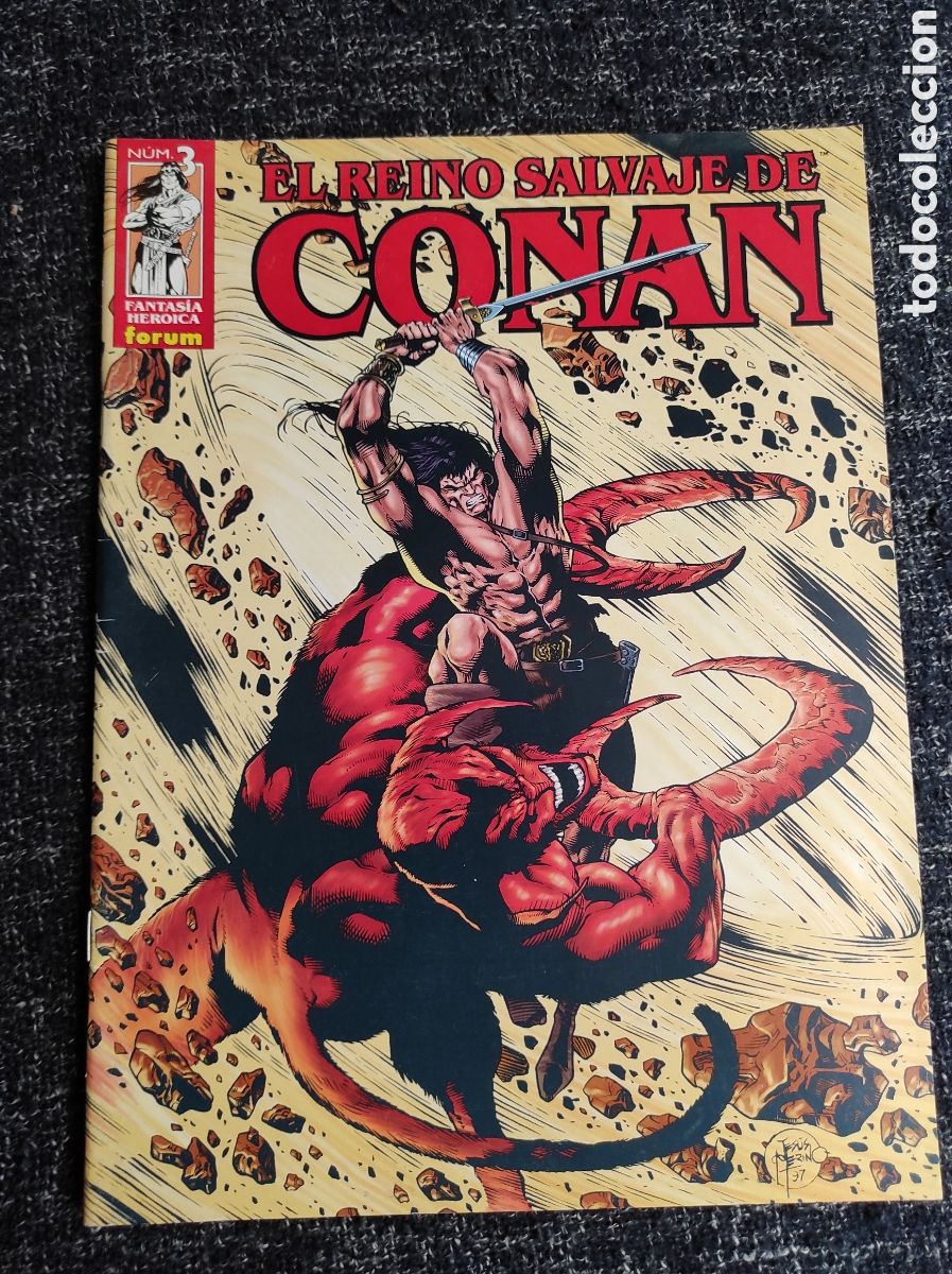 C&oacute;mics: EL REINO SALVAJE DE CONAN N&ordm; 3 -ED. FORUM - Foto 1