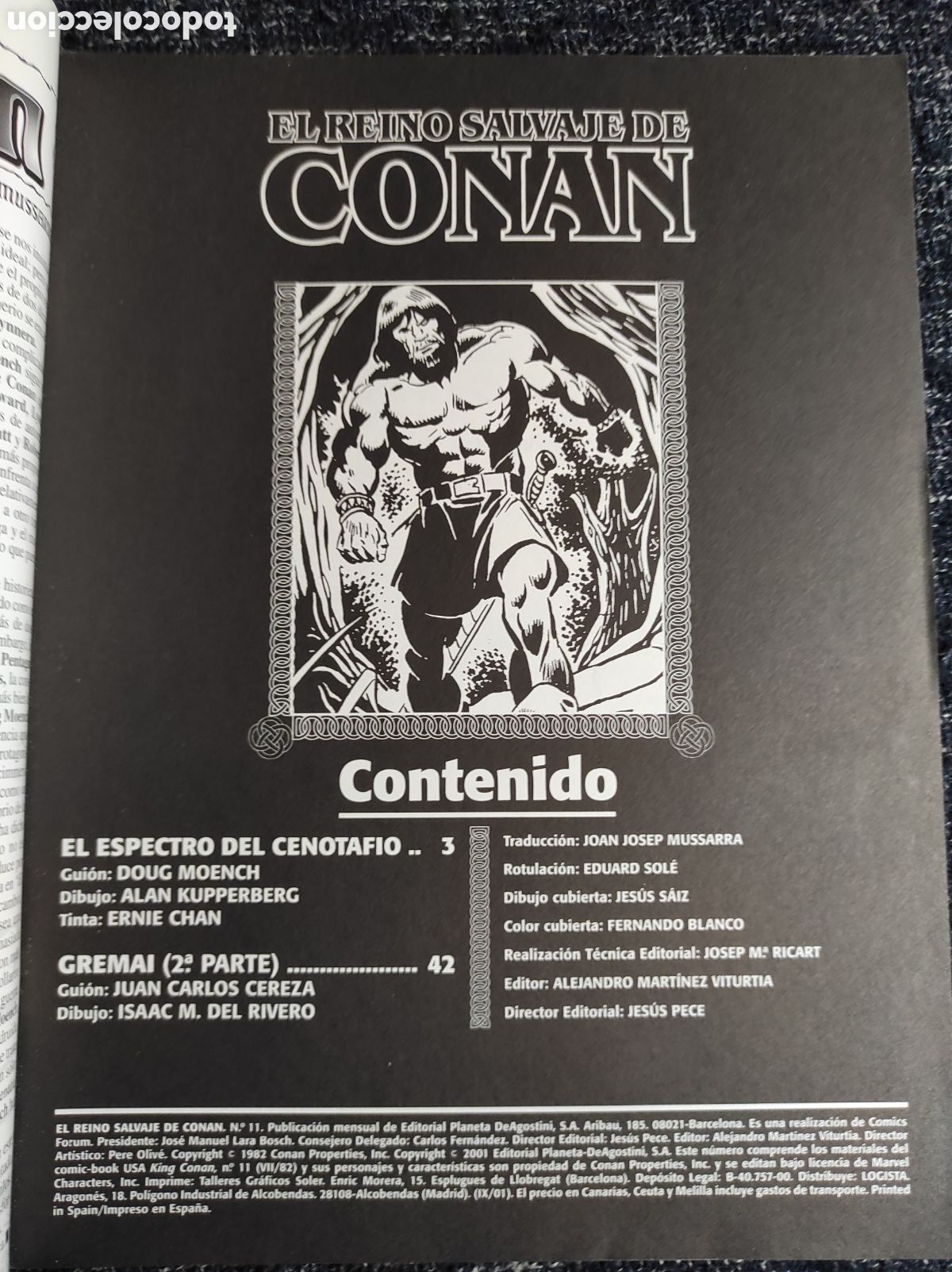 C&oacute;mics: EL REINO SALVAJE DE CONAN N&ordm; 11 -ED. FORUM - Foto 2
