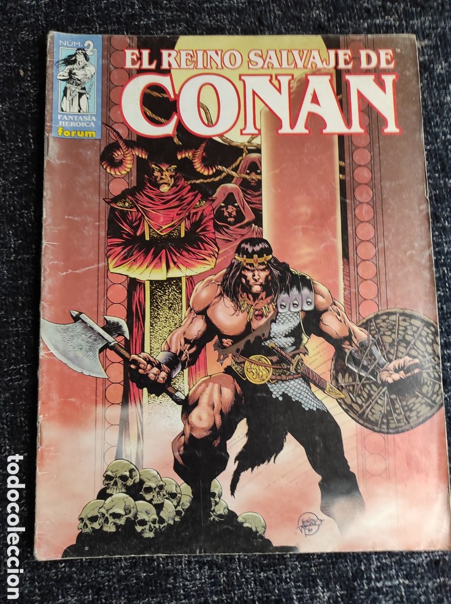 C&oacute;mics: EL REINO SALVAJE DE CONAN N&ordm; 2 -ED. FORUM - Foto 1