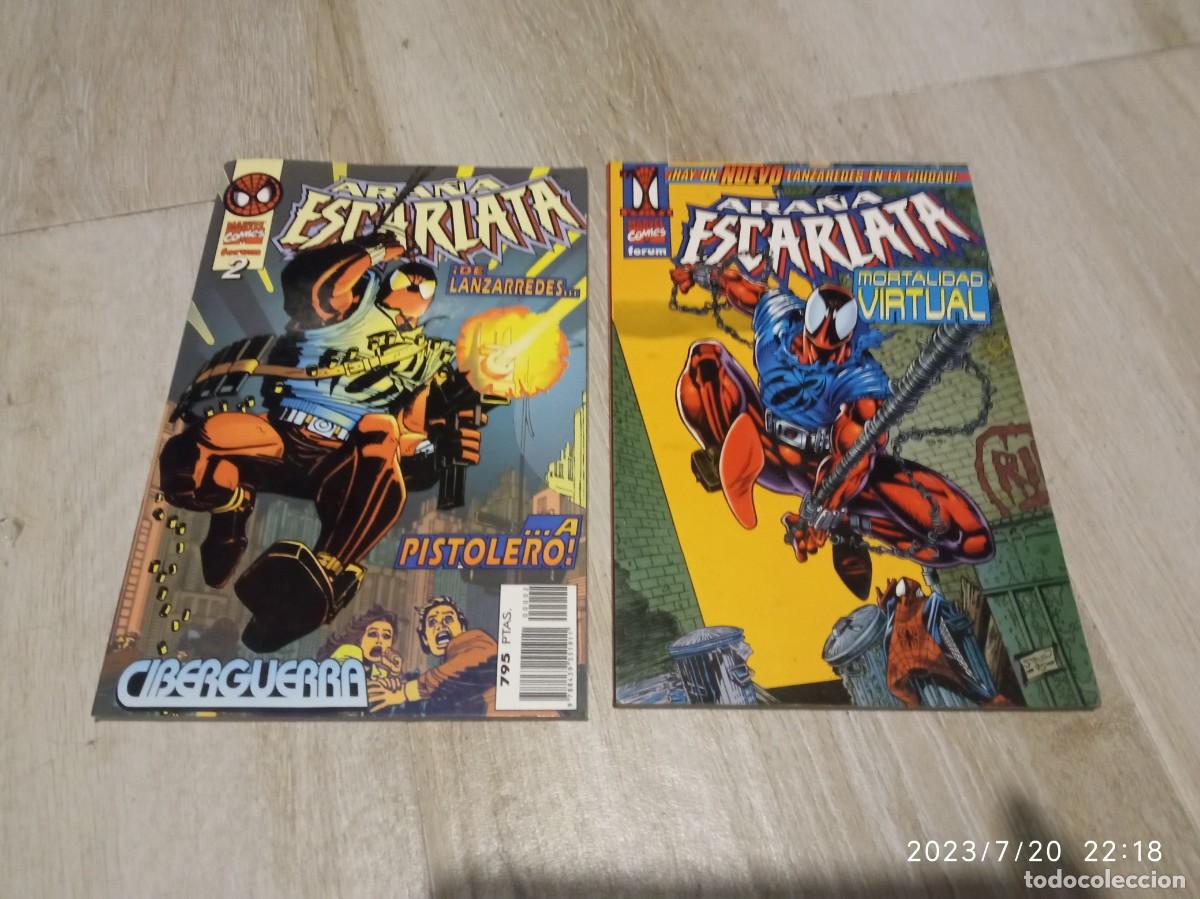 C&oacute;mics: ARA&Ntilde;A ESCARLATA . COMPLETA 2 TOMOS . FORUM . -P - Foto 1