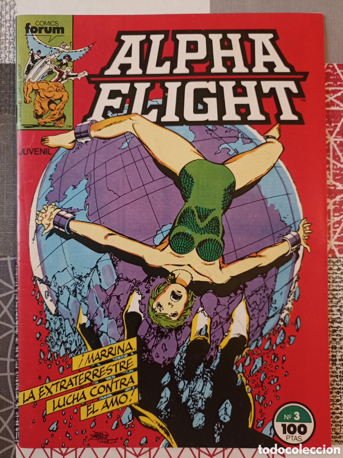 C&oacute;mics: ALPHA FLIGHT VOL.1 N&deg;3, 4, 5, 7, 8, 9, 10 -Forum- - Foto 2