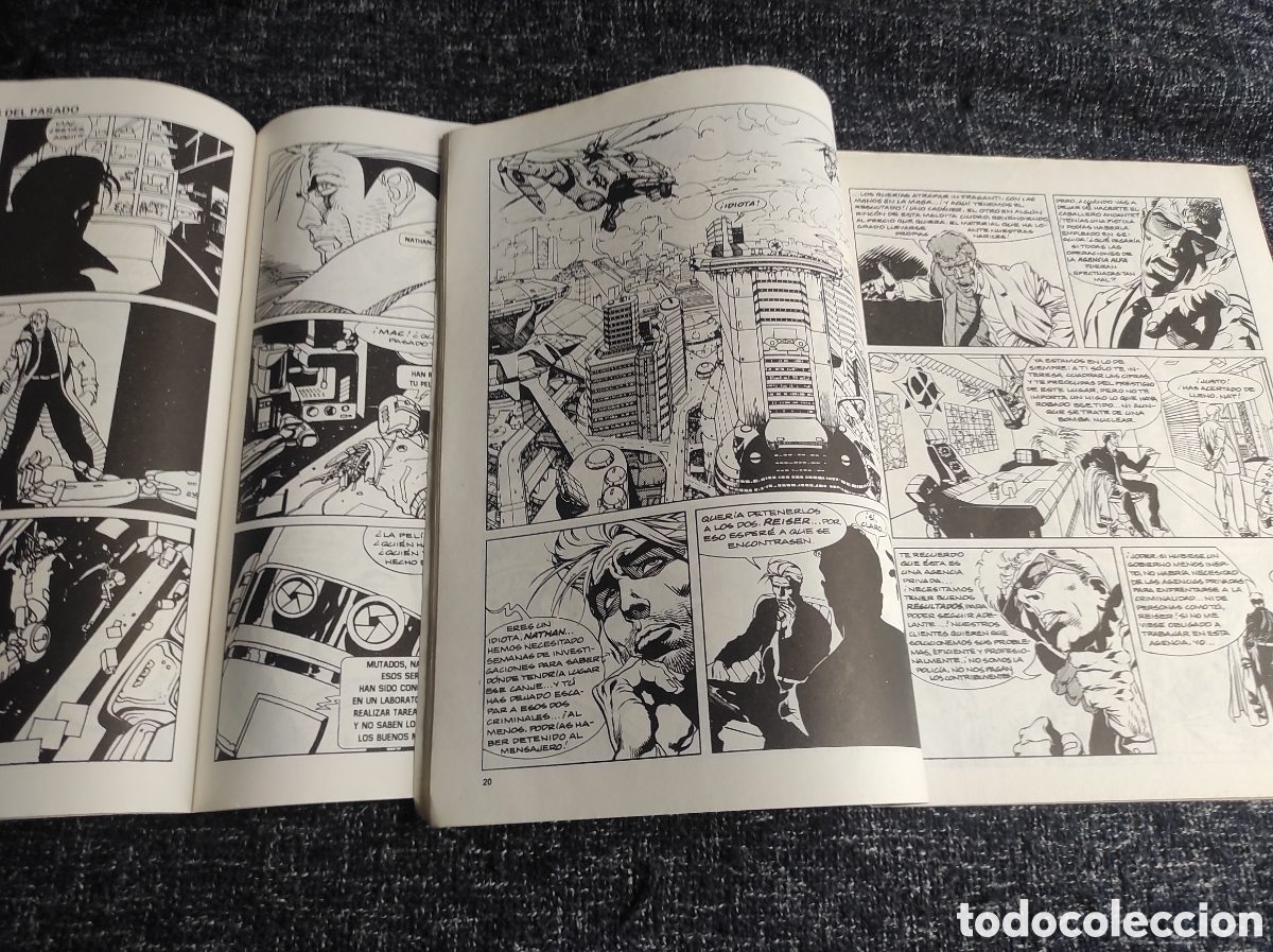C&oacute;mics: NATHAN NEVER N&ordm; 1 Y 2 -ED. FORUM - Foto 2