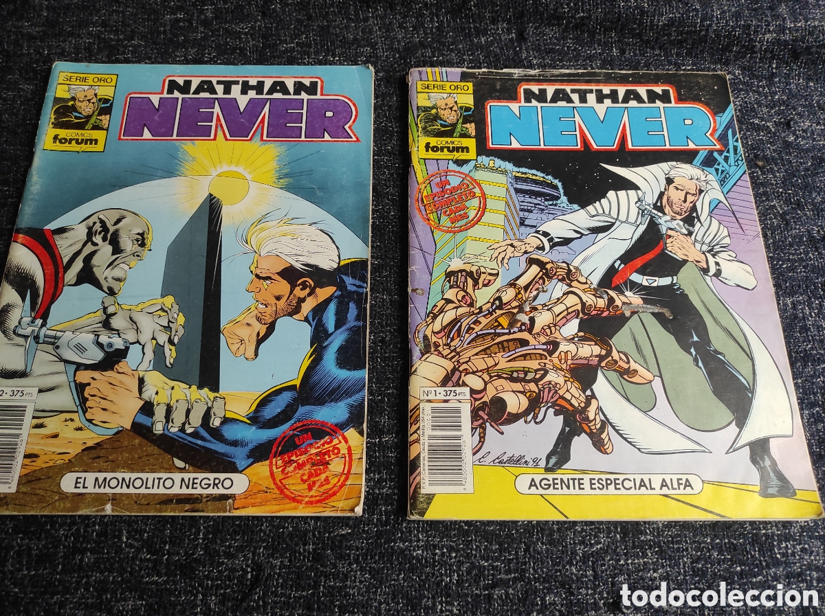 C&oacute;mics: NATHAN NEVER N&ordm; 1 Y 2 -ED. FORUM - Foto 1