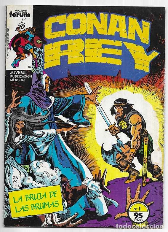 C&oacute;mics: Bruja de las Brumas, La. Conan Rey . n&ordm; 1 Comics Forum 1984 - Foto 1