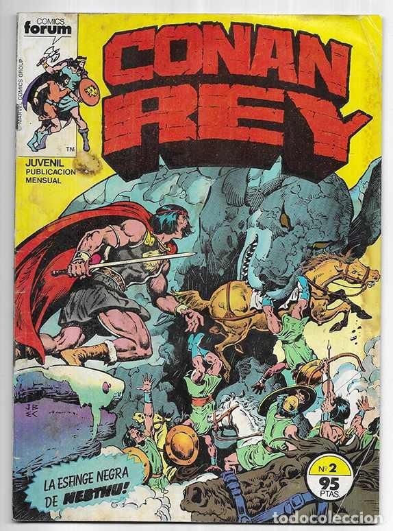 C&oacute;mics: Esfinge negra de Nebthu, La. Conan Rey . n&ordm; 2 Comics Forum 1984 - Foto 1
