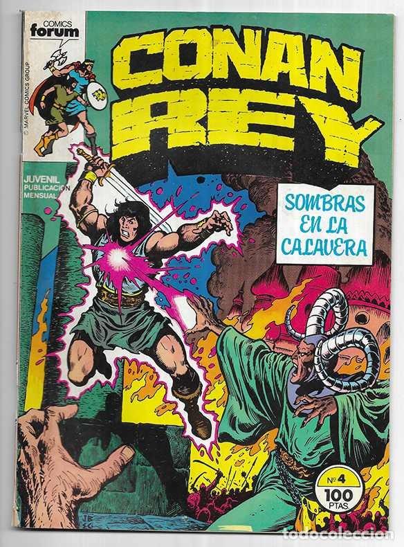 C&oacute;mics: Sombras en la Calavera. Conan Rey . n&ordm; 4 Comics Forum 1984 - Foto 1