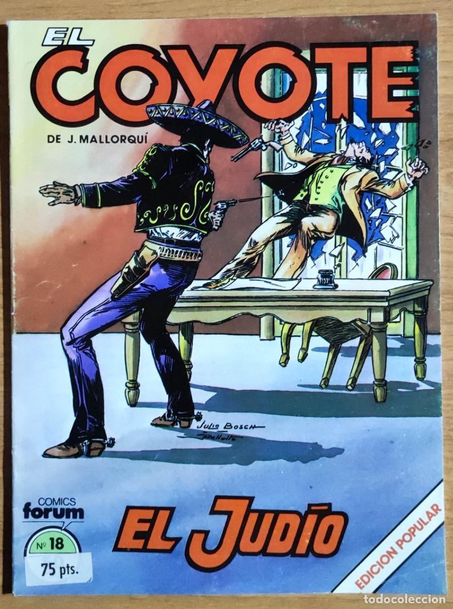 C&oacute;mics: EL COYOTE N&ordm; 18 EL JUDIO - 1983 EDICIONES FORUM. - Foto 1