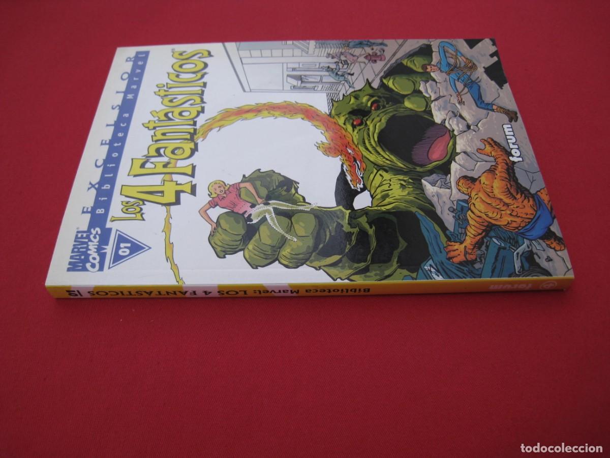 C&oacute;mics: BIBLIOTECA MARVEL EXCELSIOR - LOS 4 FANTASTICOS - N&ordm; 1 - FORUM. - Foto 3