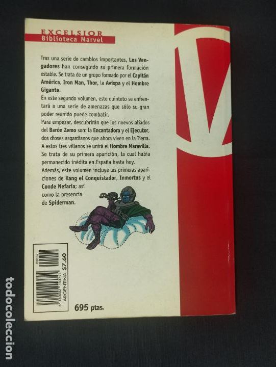 C&oacute;mics: BIBLIOTECA MARVEL - LOS VENGADORES - N&ordm; 2 - FORUM - - Foto 2