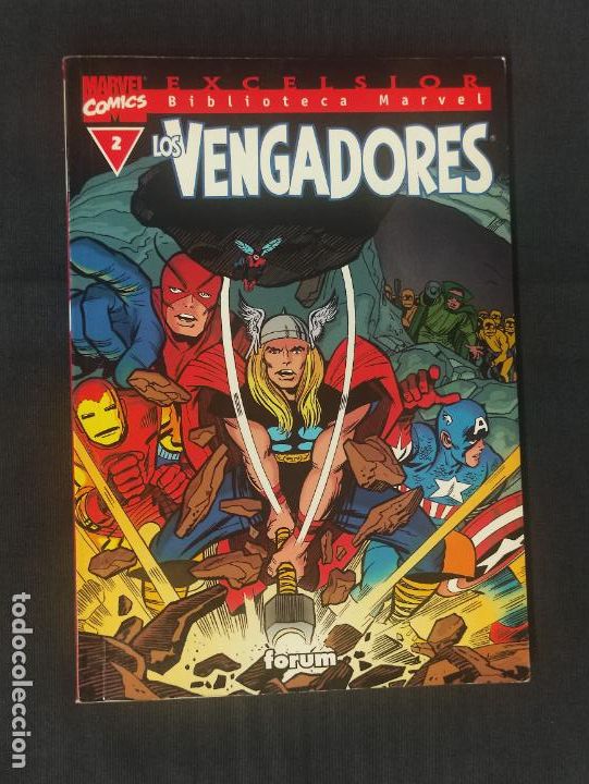 C&oacute;mics: BIBLIOTECA MARVEL - LOS VENGADORES - N&ordm; 2 - FORUM - - Foto 1