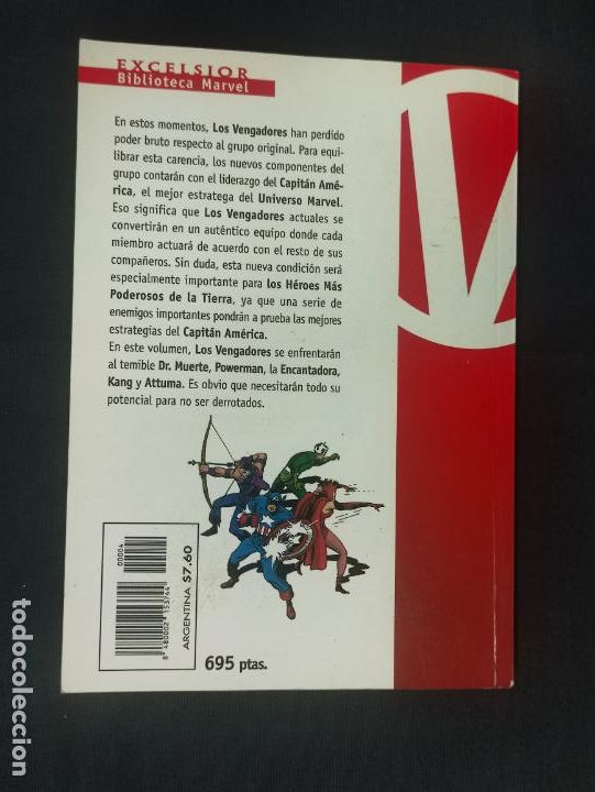 C&oacute;mics: BIBLIOTECA MARVEL - LOS VENGADORES - N&ordm; 4 - FORUM - - Foto 2