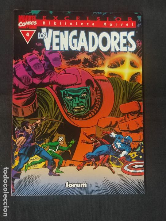 C&oacute;mics: BIBLIOTECA MARVEL - LOS VENGADORES - N&ordm; 4 - FORUM - - Foto 1