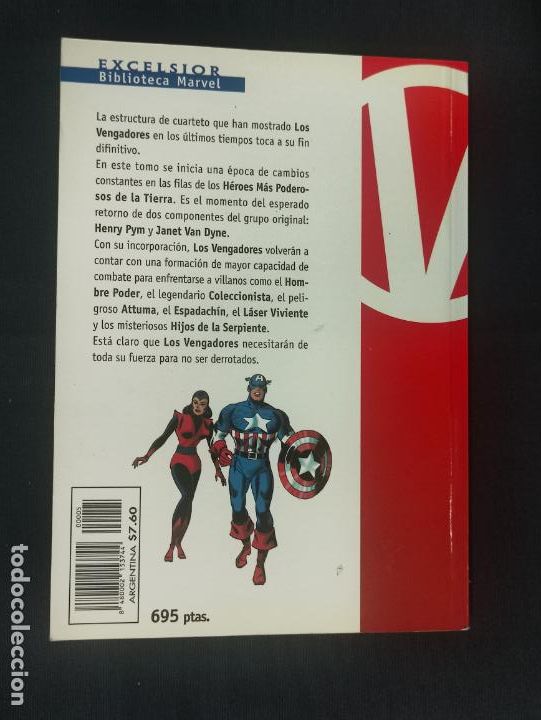 C&oacute;mics: BIBLIOTECA MARVEL - LOS VENGADORES - N&ordm; 5 - FORUM - - Foto 2