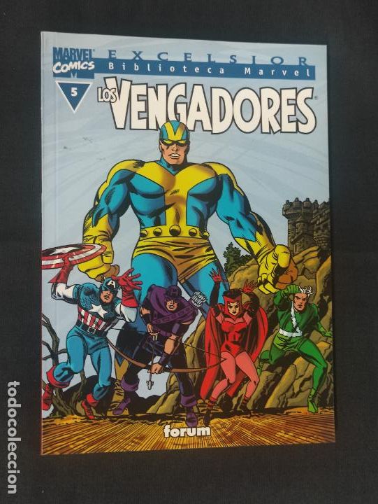 C&oacute;mics: BIBLIOTECA MARVEL - LOS VENGADORES - N&ordm; 5 - FORUM - - Foto 1