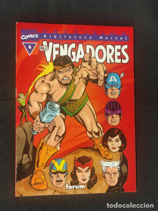 C&oacute;mics: BIBLIOTECA MARVEL - LOS VENGADORES - N&ordm; 6 - FORUM - - Foto 1