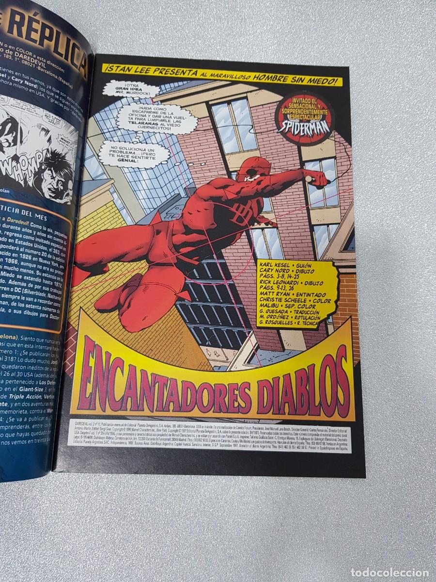 C&oacute;mics: COMIC GRAPA MARVEL COMICS COMICS FORUM DAREDEVIL MANO A MANO CON SPIDERMAN N&ordm;11 - Foto 2