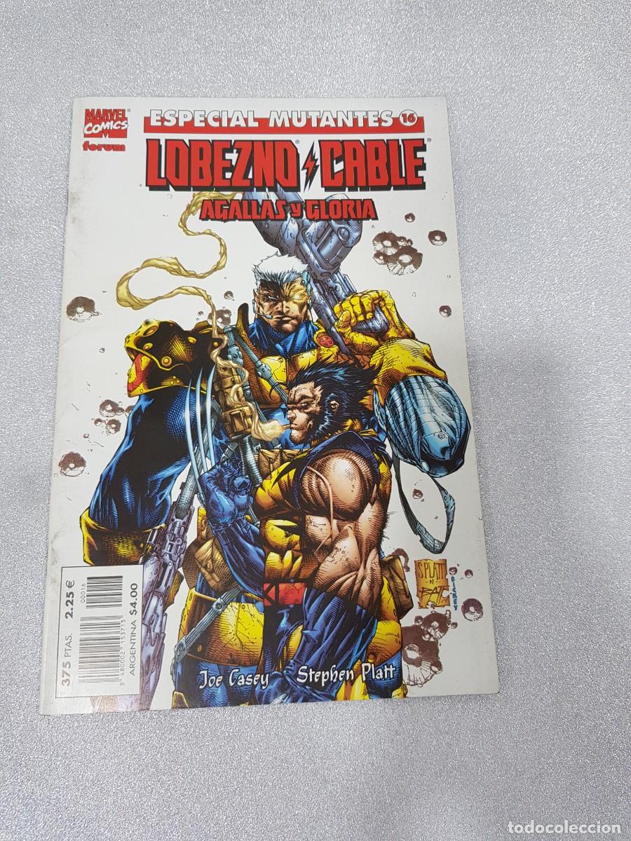 C&oacute;mics: COMIC GRAPA MARVEL COMICS COMICS FORUM LOBEZNO CABLE AGALLAS Y GLORIA - Foto 1