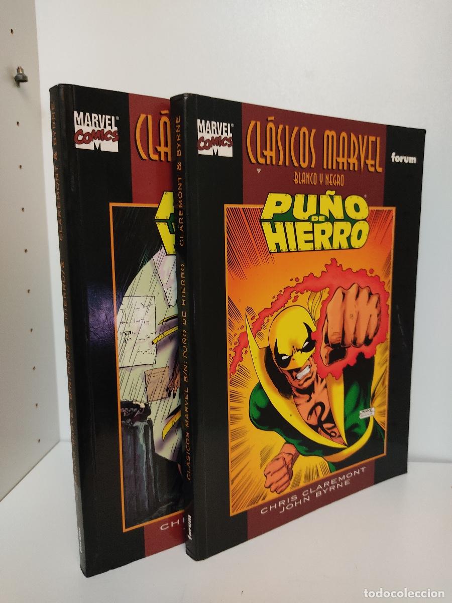 C&oacute;mics: CLASICOS MARVEL PU&Ntilde;O DE HIERRO 1 Y 2 COMPLETA FORUM - Foto 1