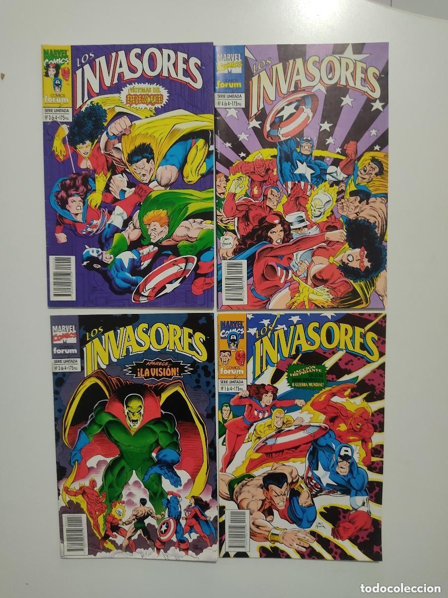 C&oacute;mics: LOS INVASORES COMPLETA NUMEROS 1, 2, 3 Y 4 FORUM - Foto 1