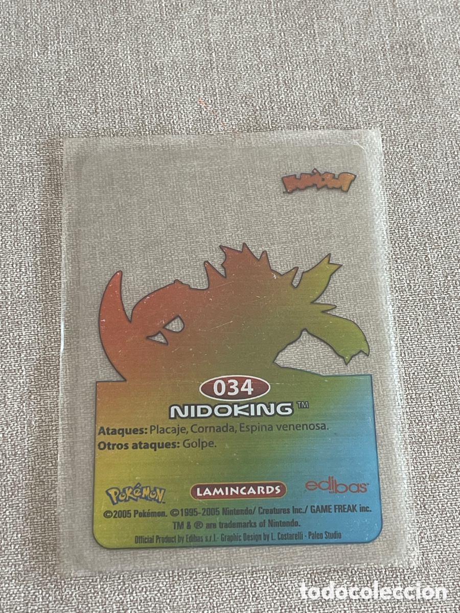 C&oacute;mics: Carta Pok&eacute;mon Nidoking - Foto 2