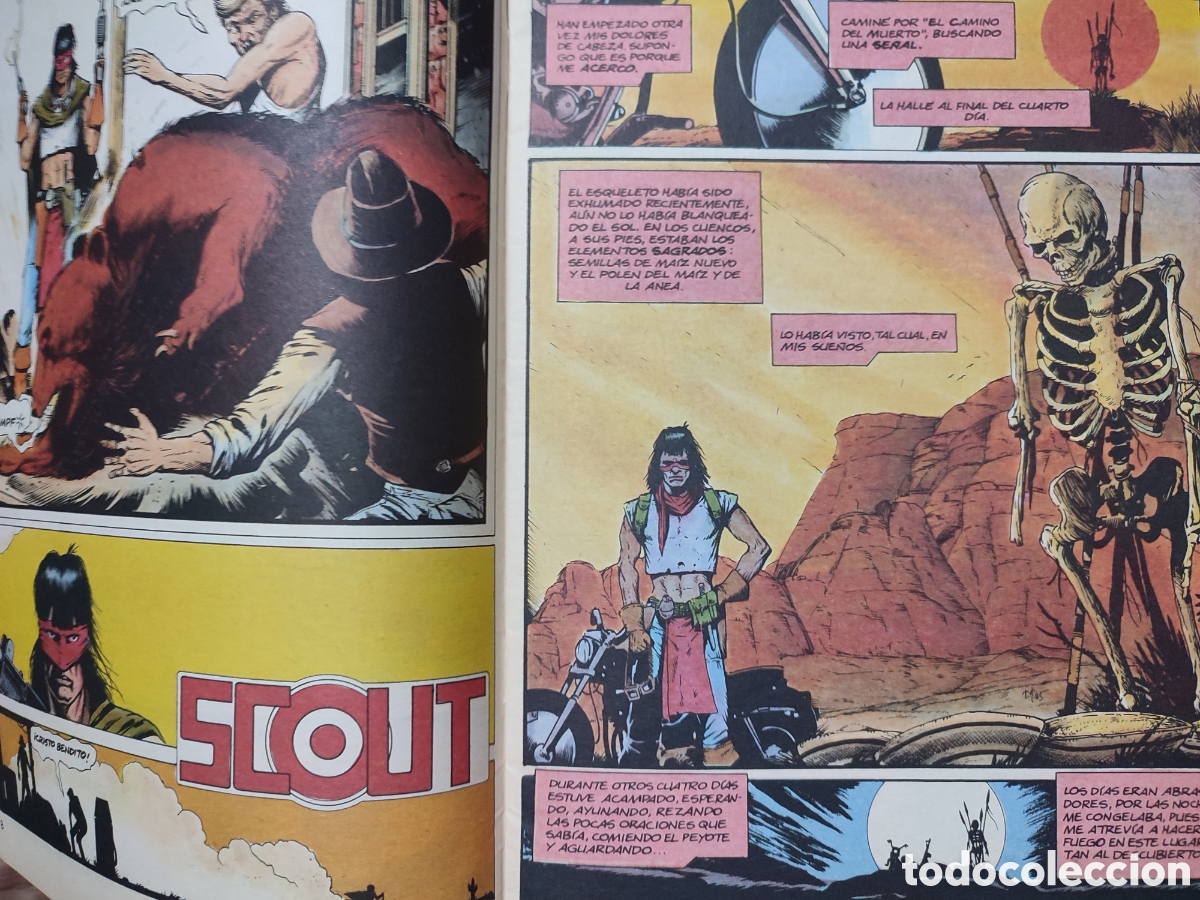 C&oacute;mics: Lote de 4 comics SCOUT Incluye Num 1.a&ntilde;o 1990 - Foto 4