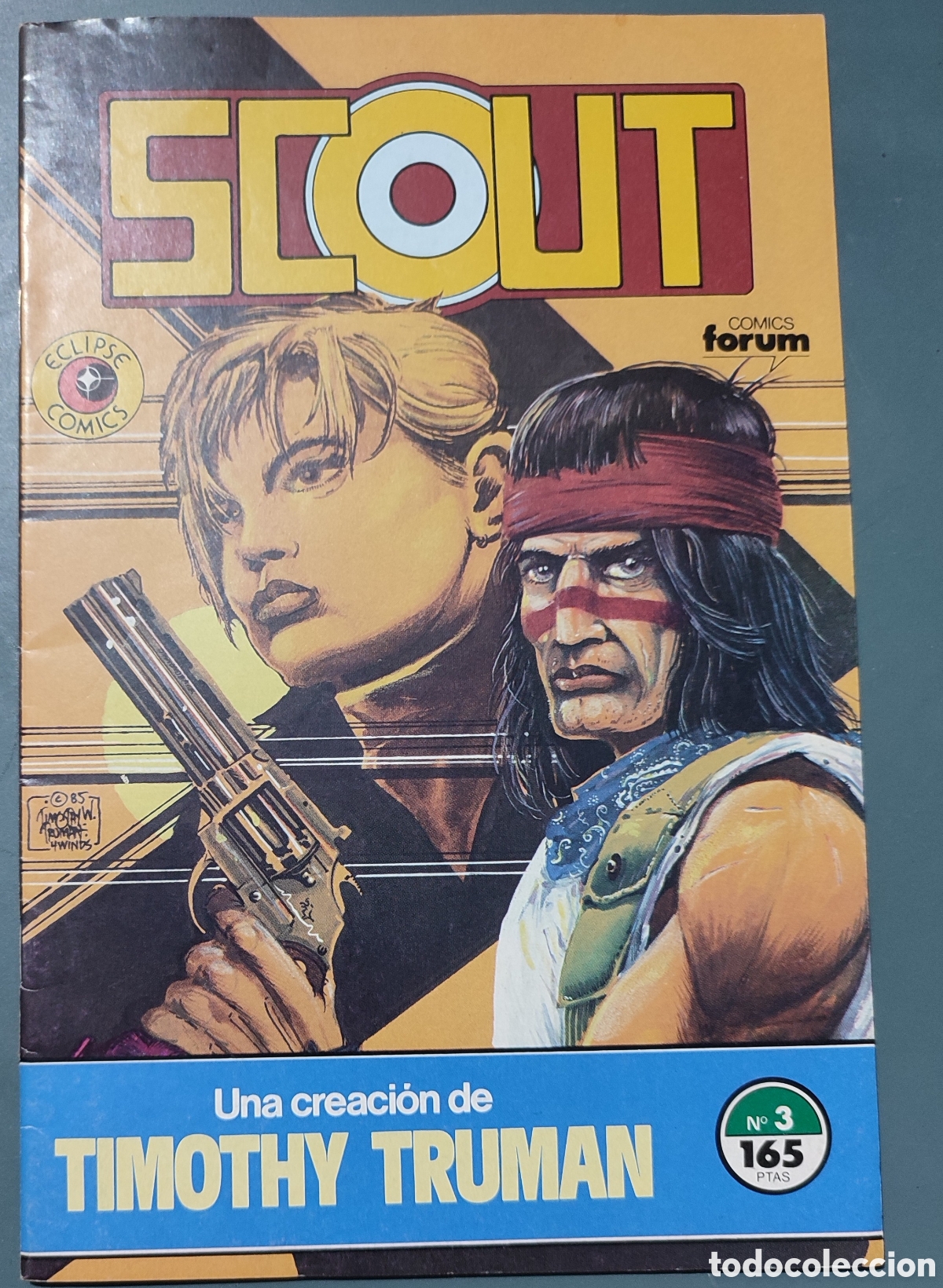 C&oacute;mics: Lote de 4 comics SCOUT Incluye Num 1.a&ntilde;o 1990 - Foto 5