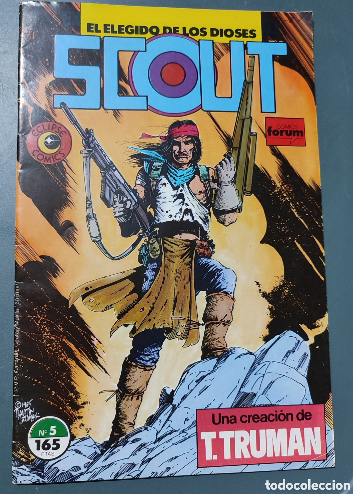C&oacute;mics: Lote de 4 comics SCOUT Incluye Num 1.a&ntilde;o 1990 - Foto 6