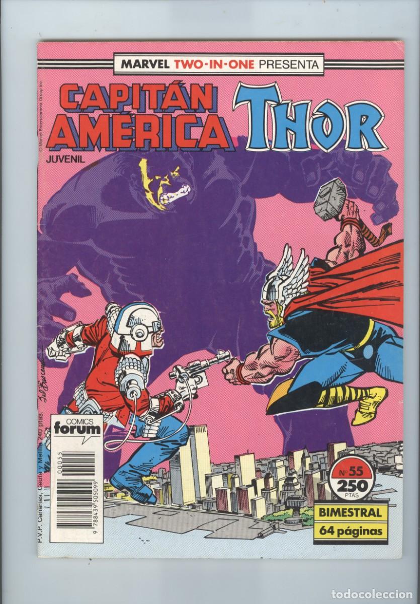 C&oacute;mics: Planeta. Forum. Capit&aacute;n Am&eacute;rica vol1. 55. - Foto 1