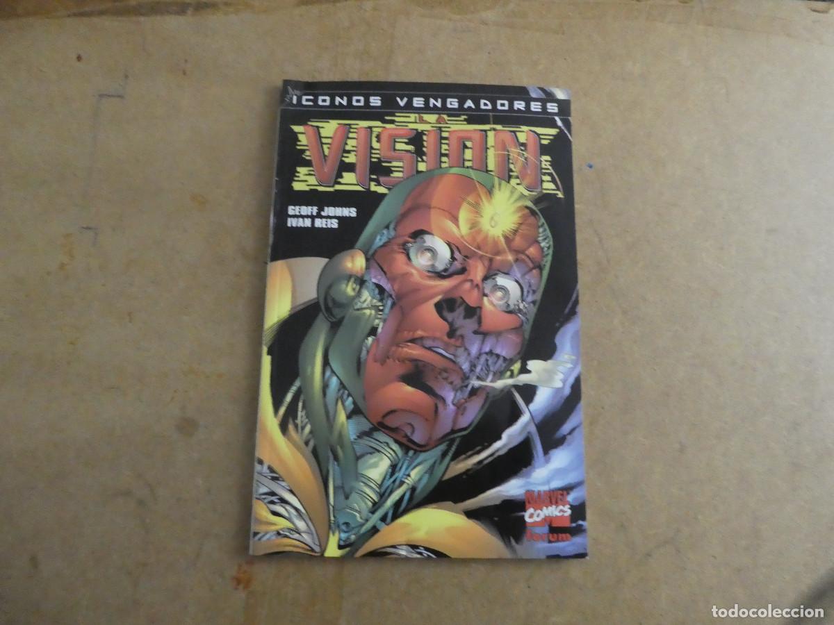 C&oacute;mics: iconos vengadores, La visi&oacute;n de forum - Foto 1