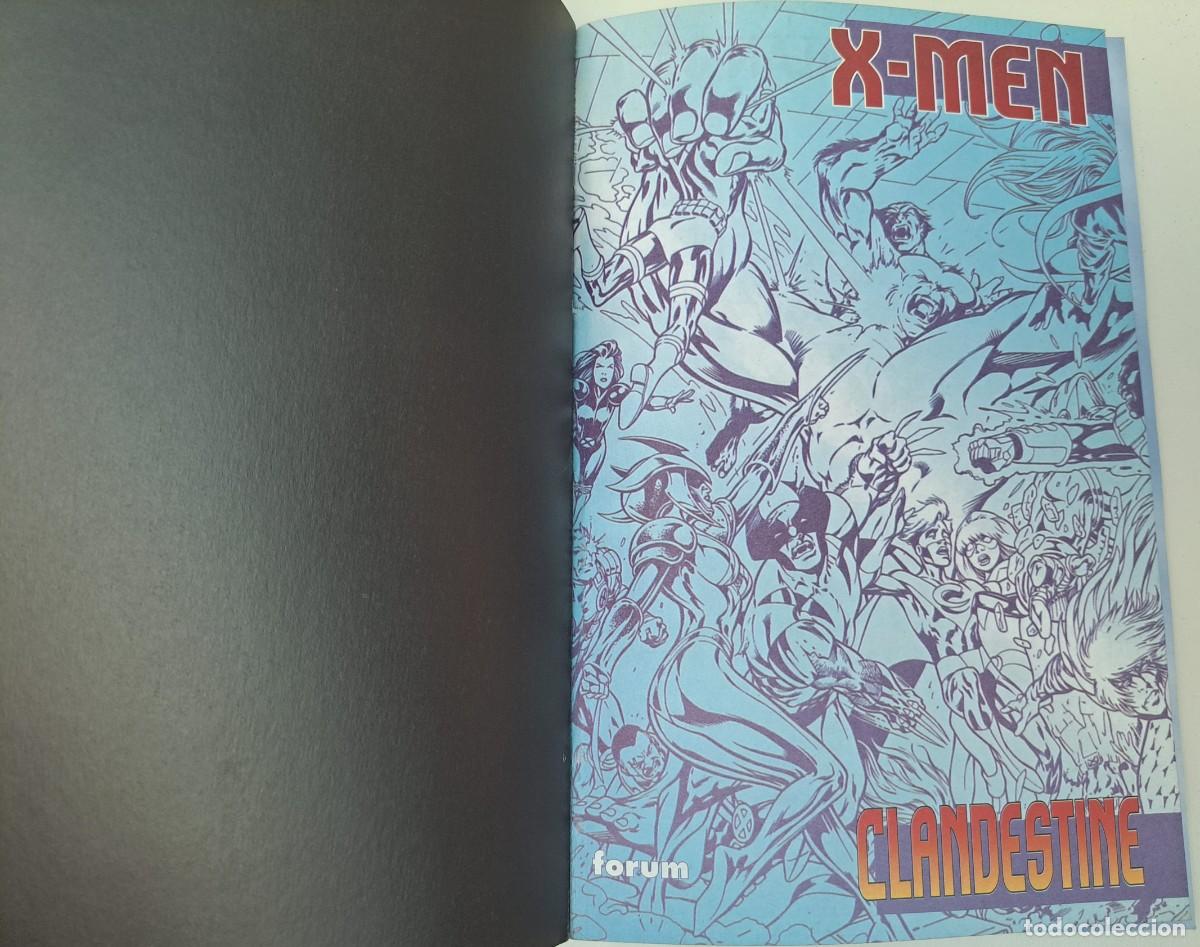 C&oacute;mics: X-MEN & CLANDESTINE. TOMO FORUM 1997. ALAN DAVIS - Foto 2
