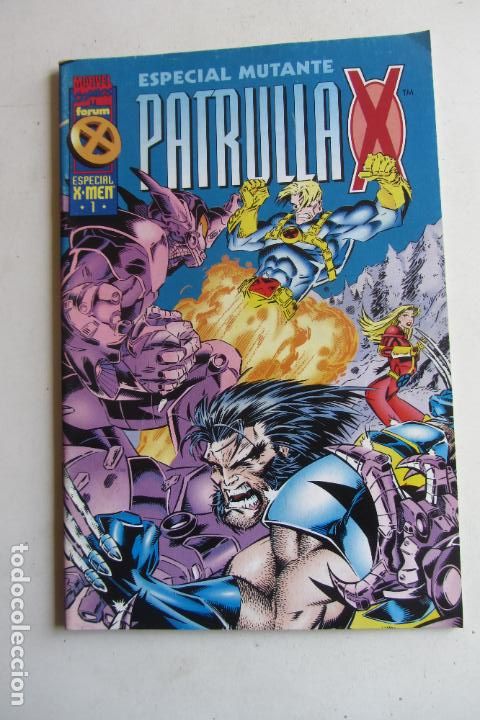 C&oacute;mics: PATRULLA X - ESPECIAL MUTANTE - ESPECIAL X-MEN 1 - 1996 FORUM MARVEL BUEN ESTADO arx191