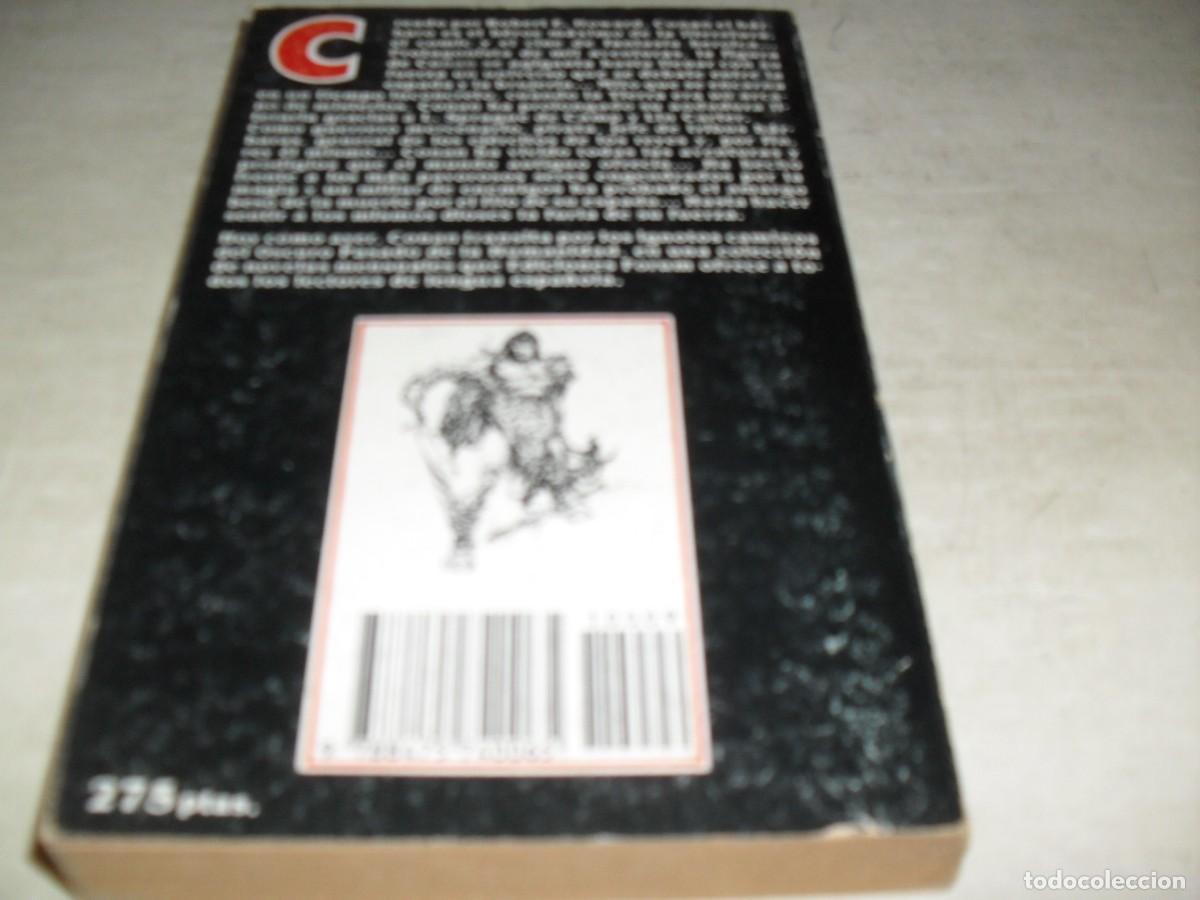 C&oacute;mics: NOVELAS CONAN 9:CONAN EL CONQUISTADOR,(DE 12).ESCRIBE ROBERT E. HOWARD.FORUM,1983.BE - Foto 2