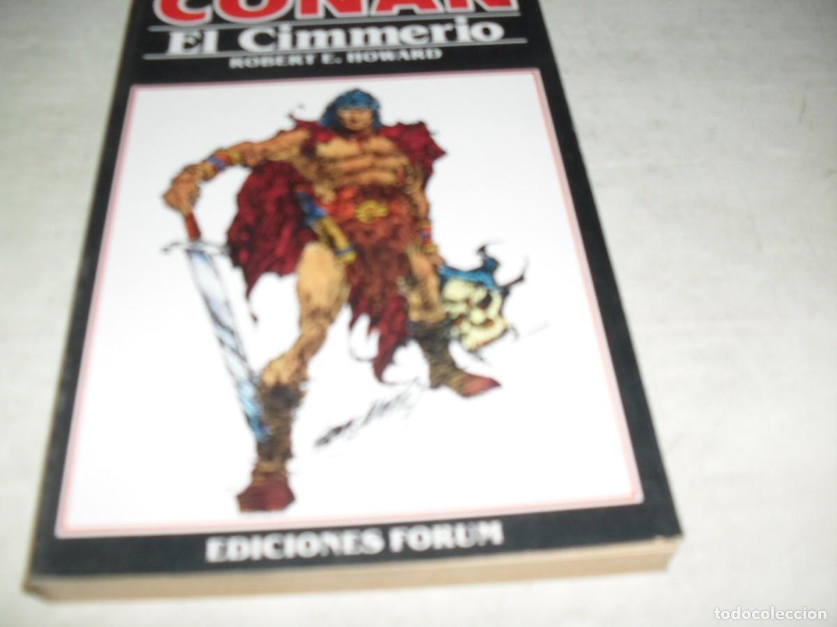 C&oacute;mics: NOVELAS CONAN 2:CONAN EL CIMMERIO,(DE 12).ESCRIBE ROBERT E. HOWARD.FORUM,1983.BE - Foto 1