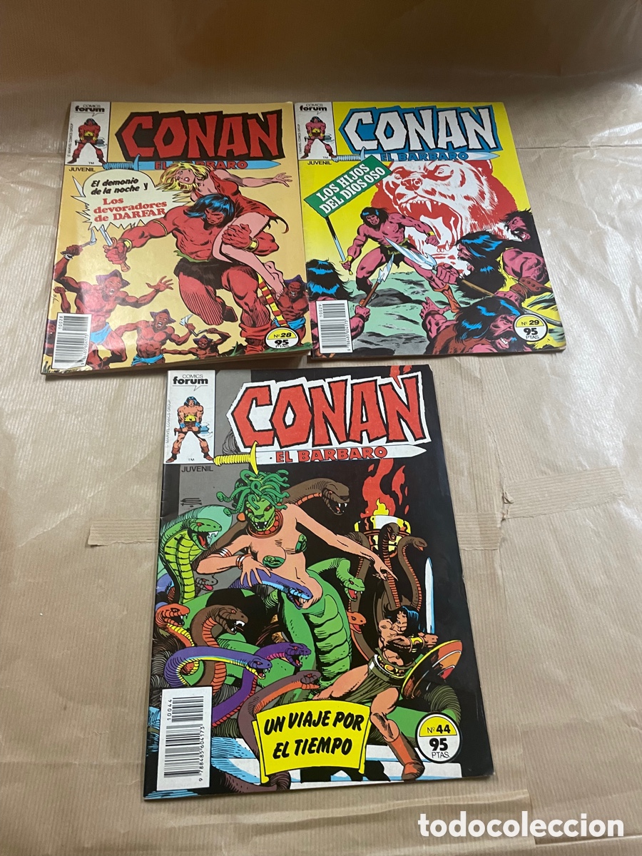 C&oacute;mics: Conan El B&aacute;rbaro Lote 7 comics (F&oacute;rum) - Foto 2
